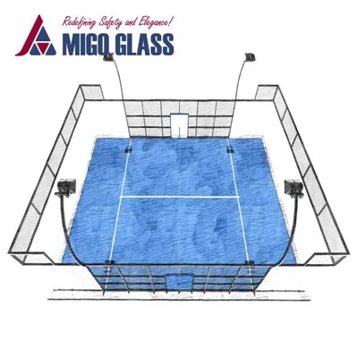 Solusi Kaca Padel Court Kustom